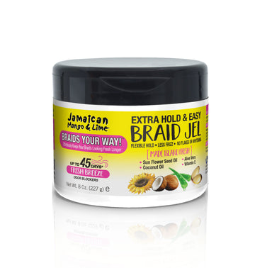 Jamaican Mango & Lime - Extra Hold & Easy Braid Jel