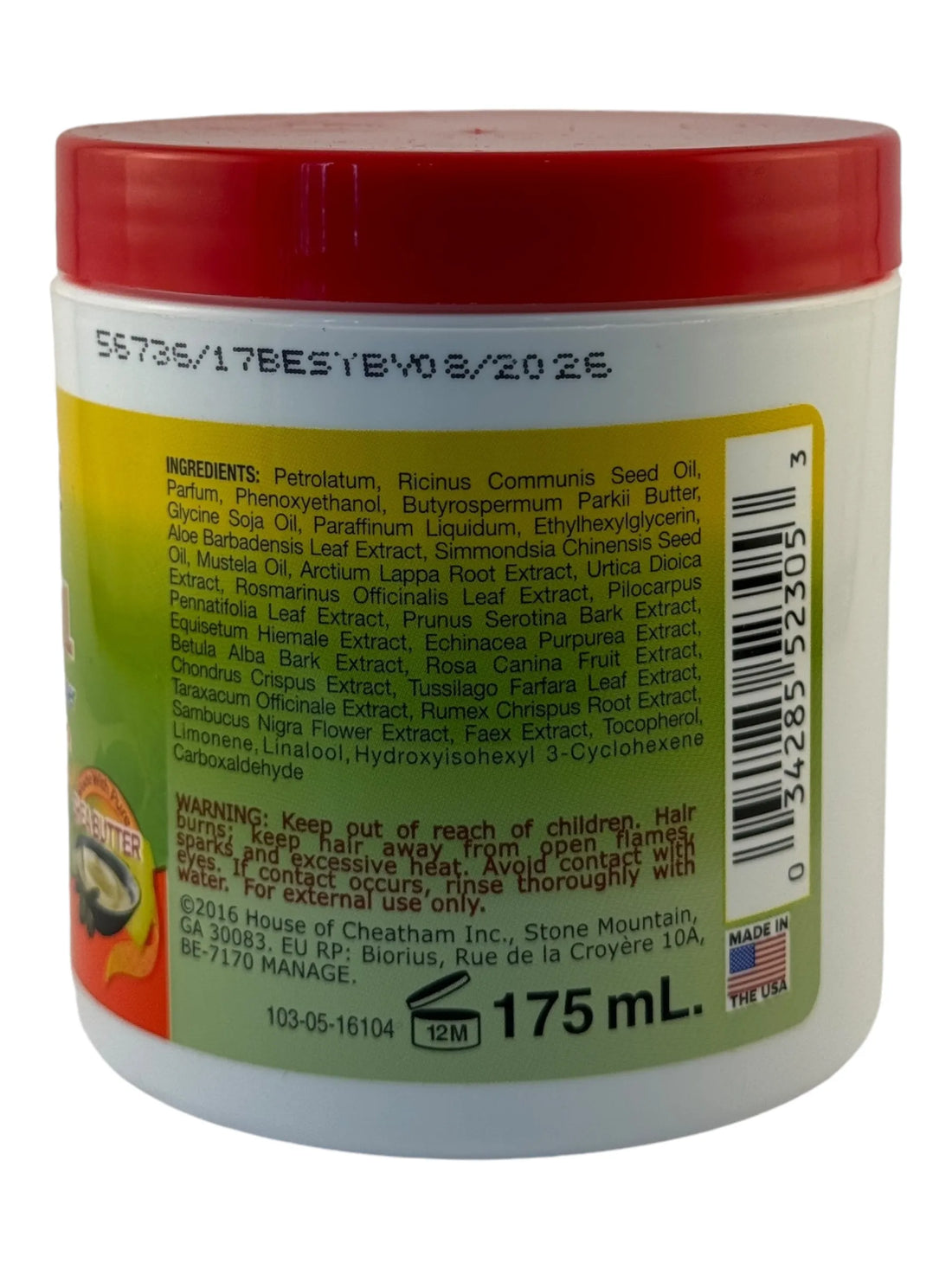 Africa's Best - Castor Oil Hair & Scalp Conditioner 5.25oz