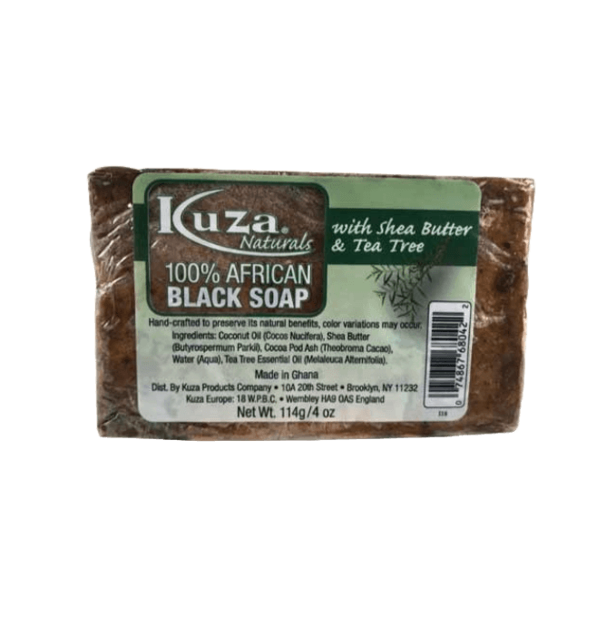 Kuza - African Black Soap with Tea Tree Oil-Trends Beauty Australia