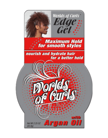 World of Curls - Edge Gel with Argan Oil-Trends Beauty Australia