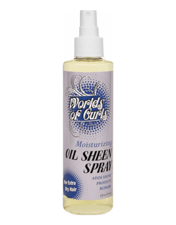 World of Curls - Moisturising Oil Sheen Spray for Extra Dry Hair-Trends Beauty Australia