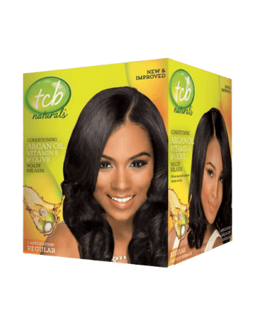 TCB - Naturals No-Lye Relaxer Kit (Regular)-Trends Beauty Australia
