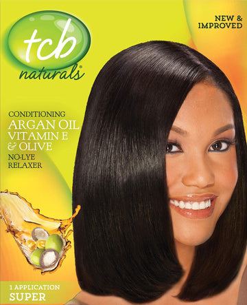 TCB - Naturals No-Lye Relaxer Kit (Super)-Trends Beauty Australia