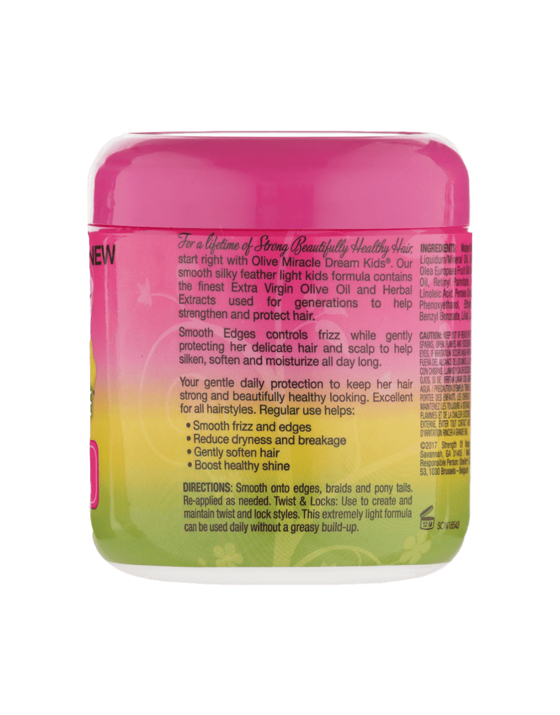 Dream Kids by African Pride - Olive Miracle Smooth Edges Anti-Frizzy Conditioning Gel-Trends Beauty Australia