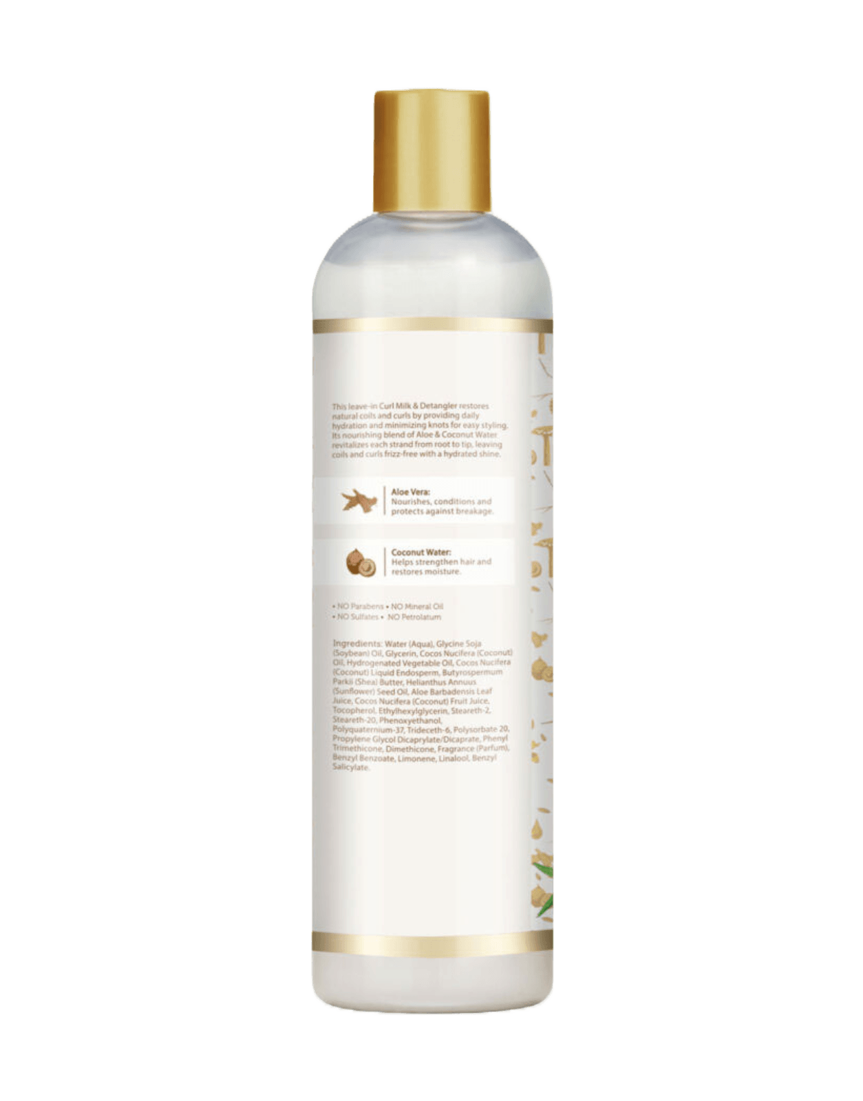 African Pride - Moisture Miracle Hydrate & Renew Curl Milk & Hair Detangler 12oz-Trends Beauty Australia