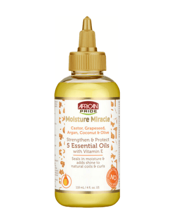 African Pride - Moisture Miracle 5 Essential Oil 4oz-Trends Beauty Australia