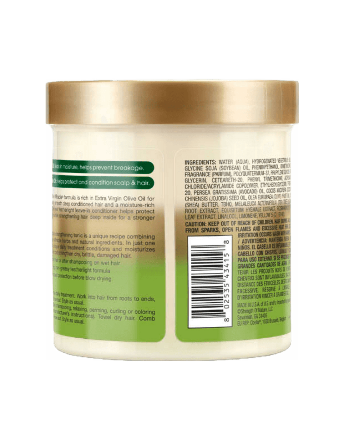 African Pride - Olive Miracle Leave-In Conditioner 15oz-Trends Beauty Australia