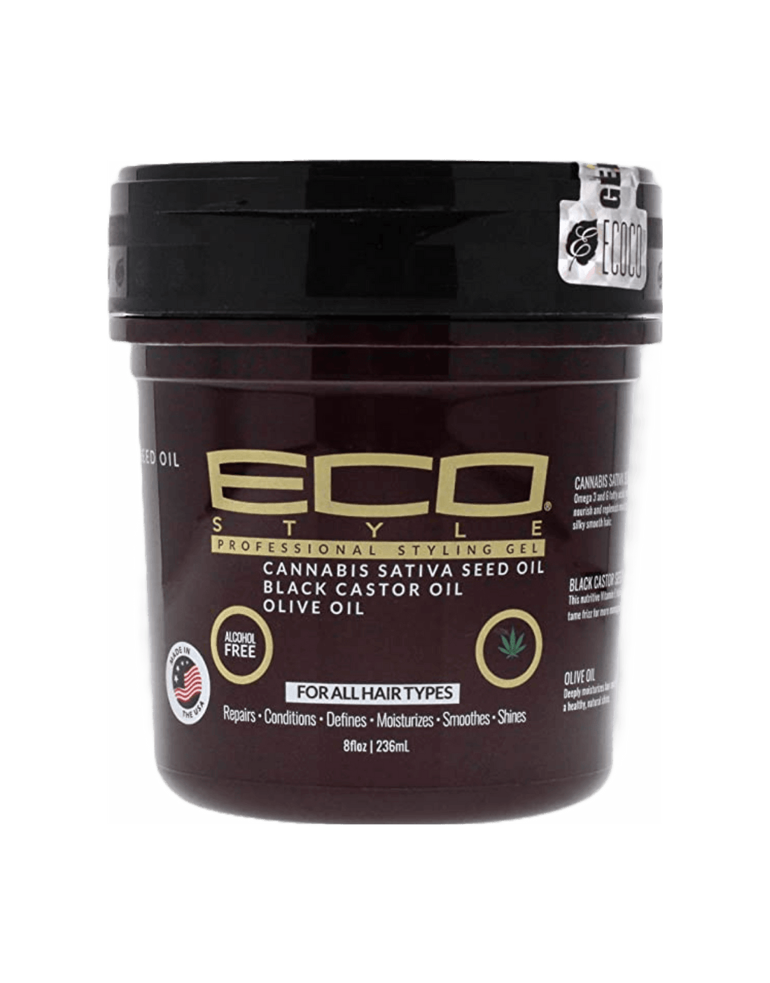 ECO - Cannabis Sativa Styling Gel-Trends Beauty Australia
