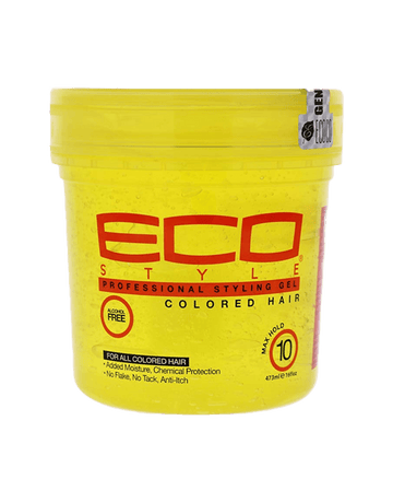 ECO - Colored Treated Hair Styling Gel (Yellow)-Trends Beauty Australia