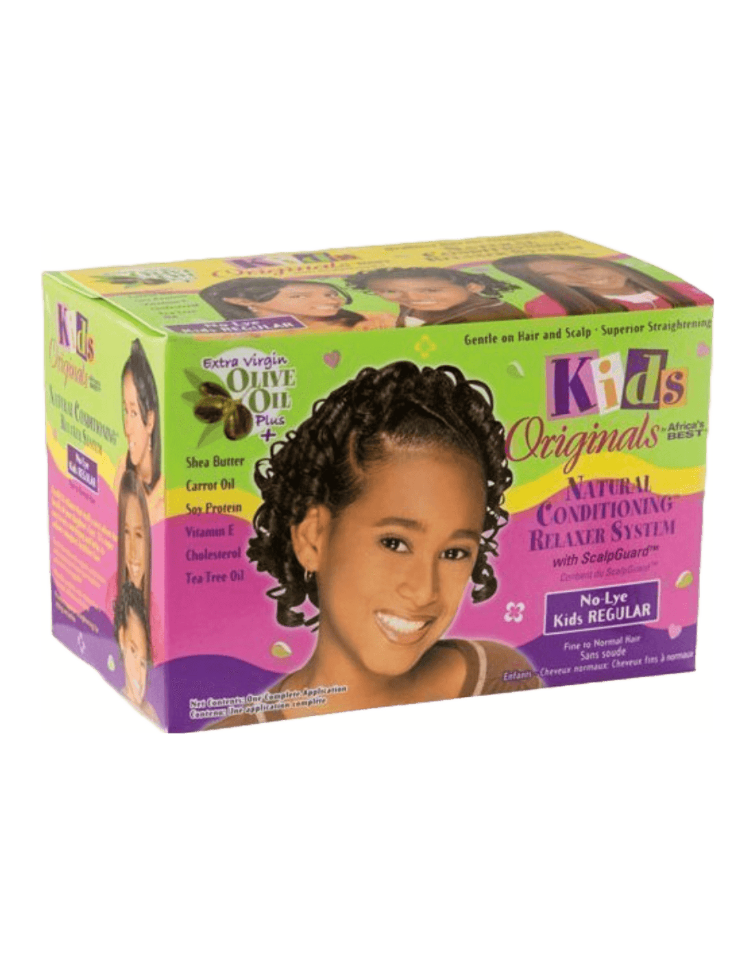 Kids Originals by Africa's Best - Relaxer Kit (Regular)-Trends Beauty Australia
