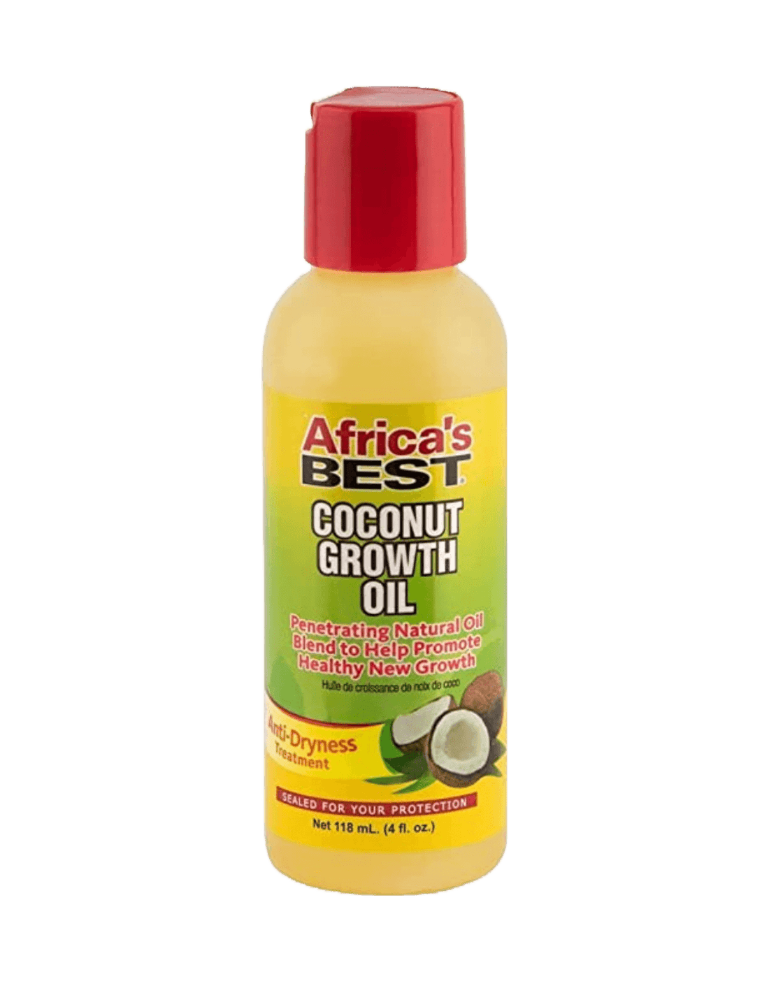 Africa's Best - Coconut Growth Oil 4oz-Trends Beauty Australia