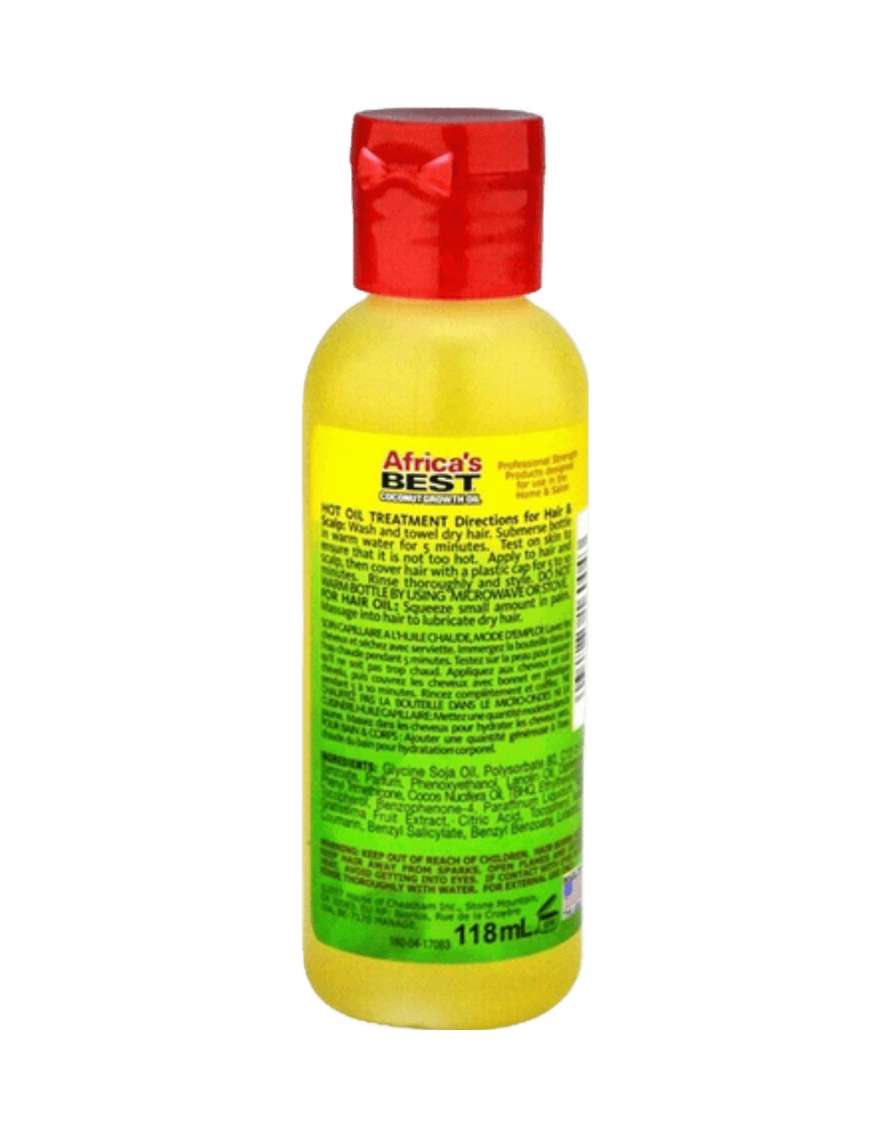 Africa's Best - Coconut Growth Oil 4oz-Trends Beauty Australia