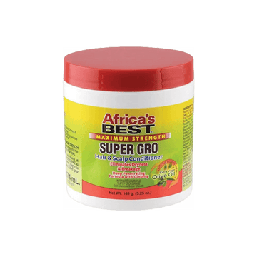 Africa's Best - Max Strength Super Gro Hair & Scalp Conditioner 5.25oz-Trends Beauty Australia
