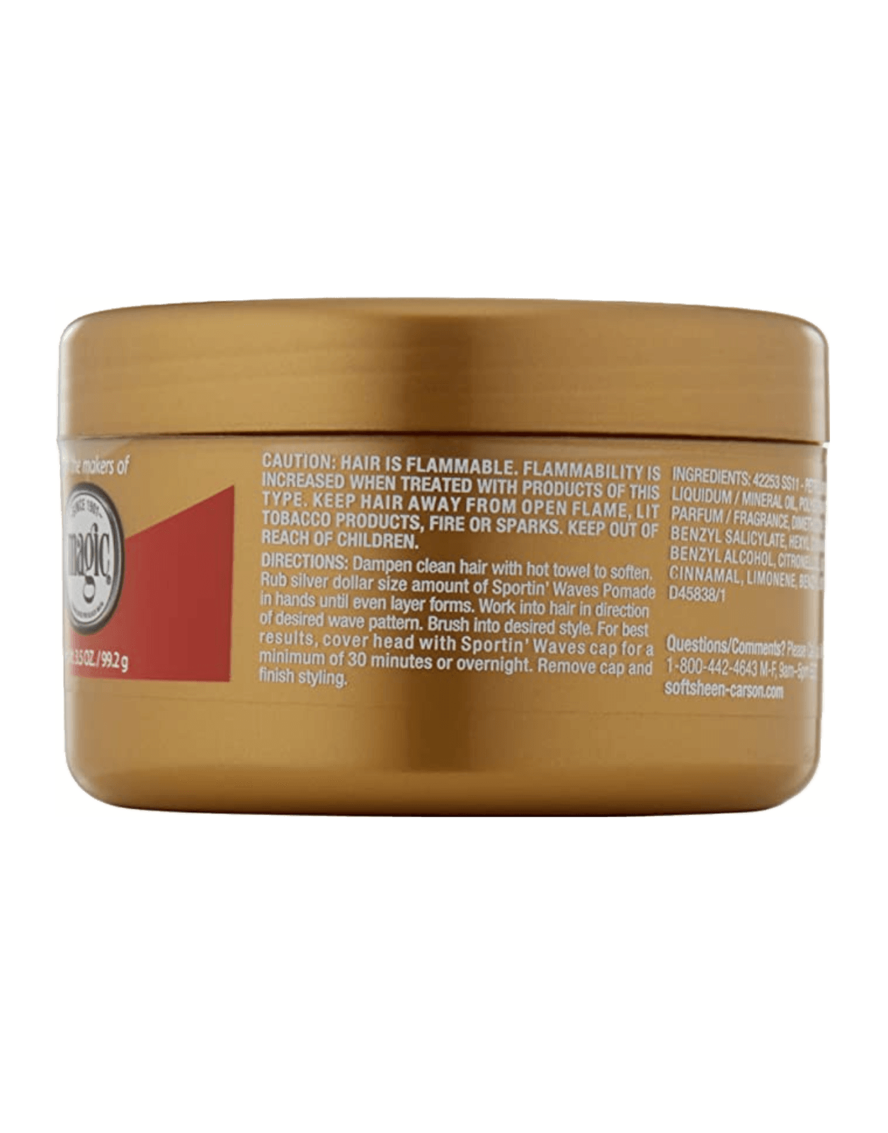 SoftSheen Carson - Sportin' Waves Maximum Hold Pomade-Trends Beauty Australia