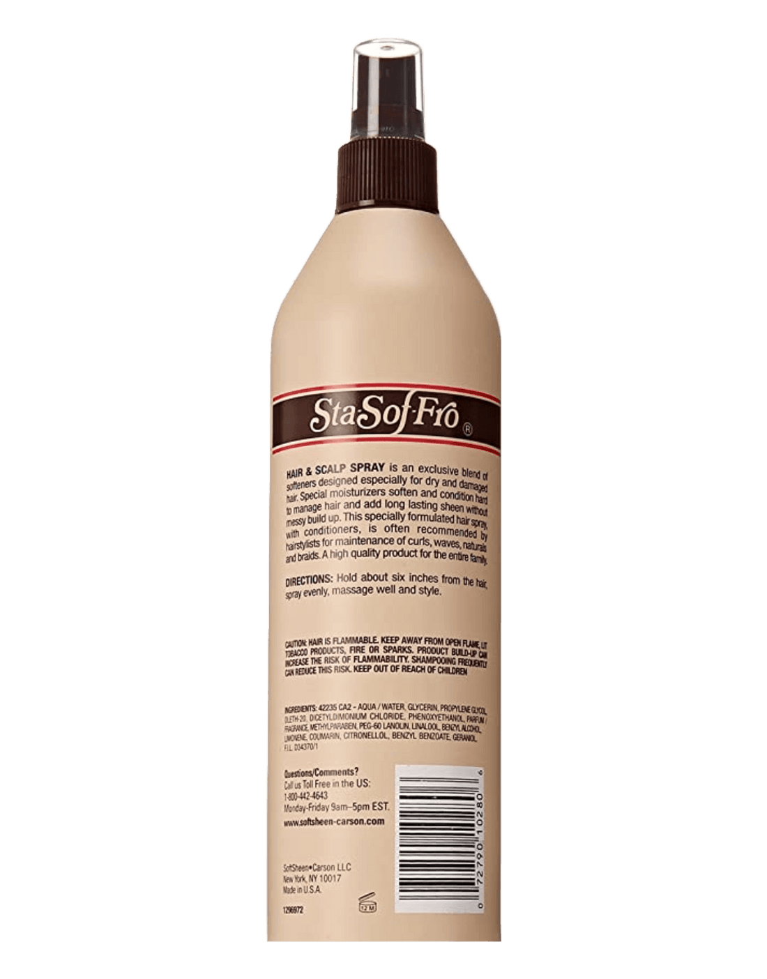 SoftSheen Carson - StaSofFro Hair & Scalp Spray-Trends Beauty Australia