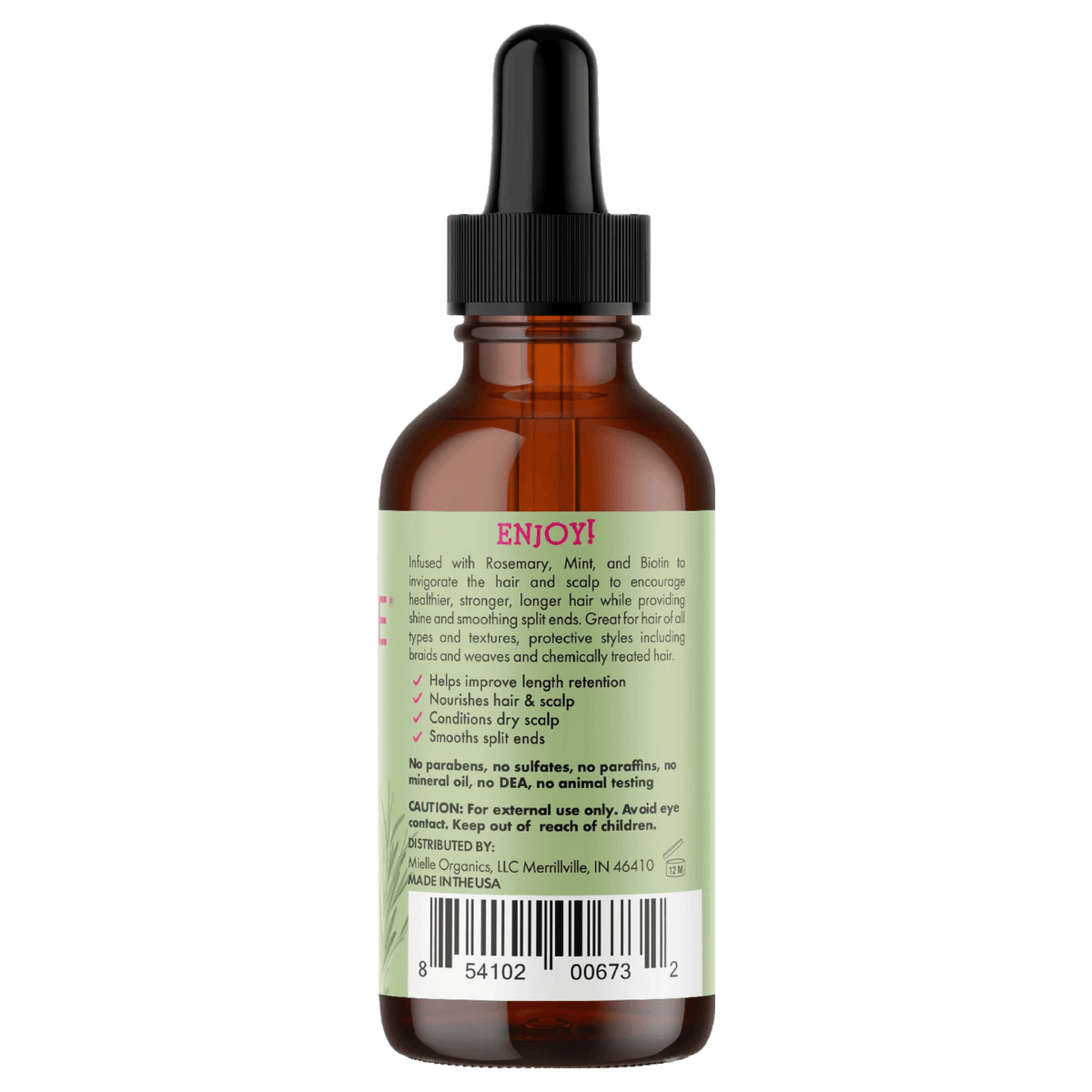 Mielle - Rosemary Mint Scalp & Hair Strengthening Oil-Trends Beauty Australia