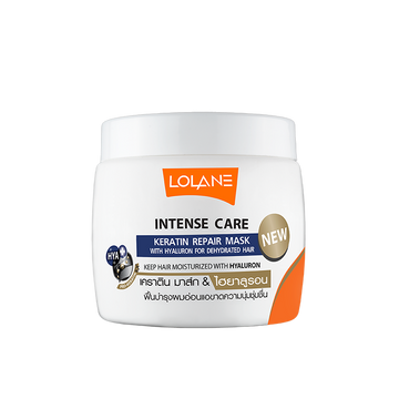 Lolane Intense Care Keratin Repair Mask with Hyaluron for Dehydrated Hair 200g