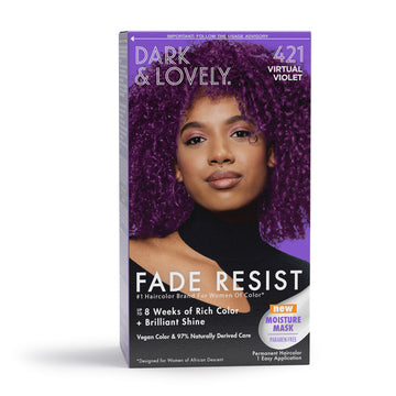 Dark & Lovely Fade Resist Hair Color – Virtual Violet