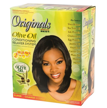Originals Olive Oil Relaxer Kit Super