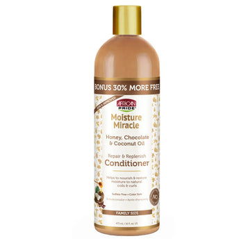 African Pride - Moisture Miracle Honey, Chocolate & Coconut Oil Conditioner 16oz