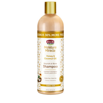 African Pride - Moisture Miracle Honey & Coconut Oil Shampoo 16oz
