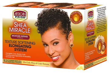 African Pride Shea Butter Miracle Texture Softening Kit