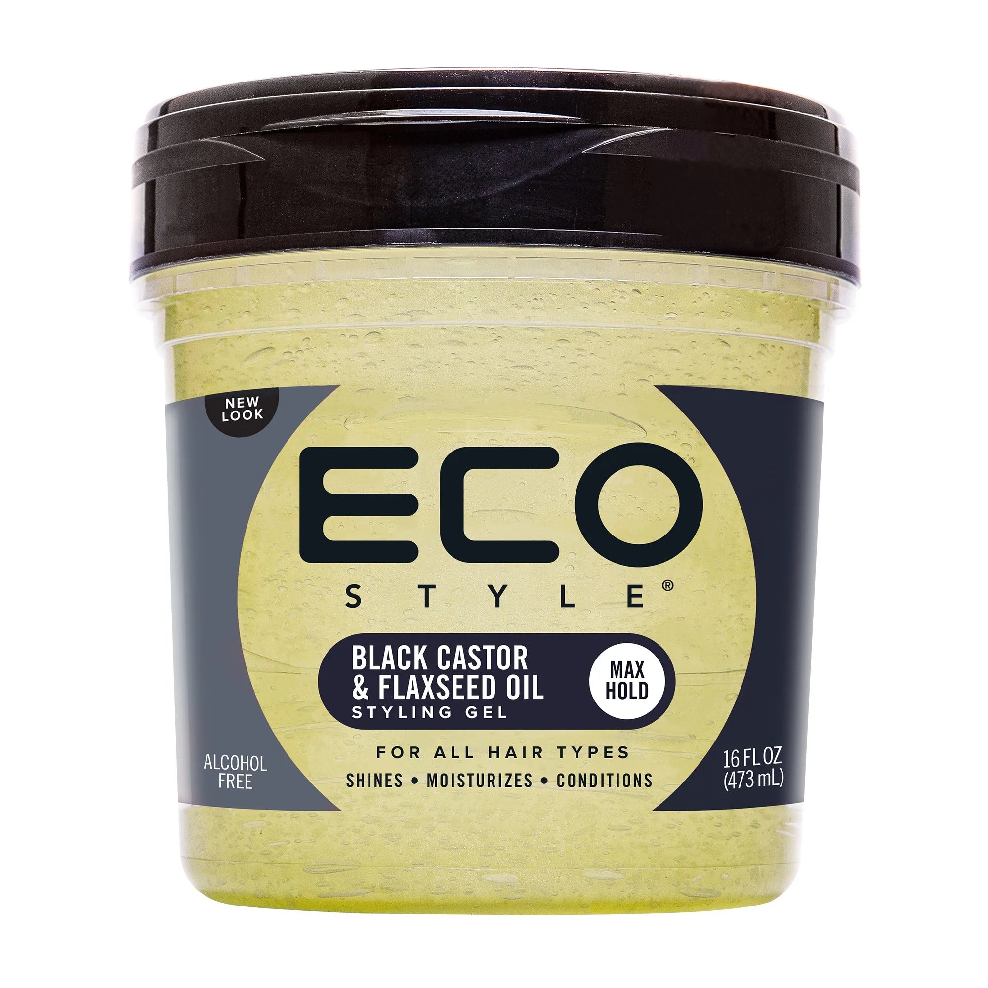 ECO - Black Castor & Flaxseed Oil Styling Gel 16oz