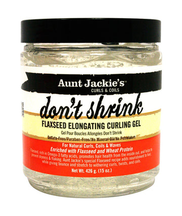 Aunt Jackie'S Don'T Shrink Flaxseed Elongating Curl Gel 15oz