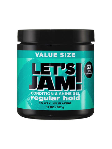 Dark & Lovely Let’S Jam Conditioning & Shine Gel – Regular Hold 14 oz