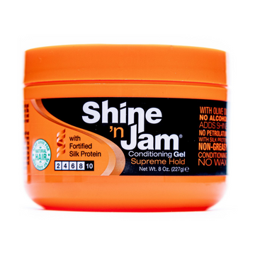 Shine N Jam - Supreme Hold Moist Gel 8oz