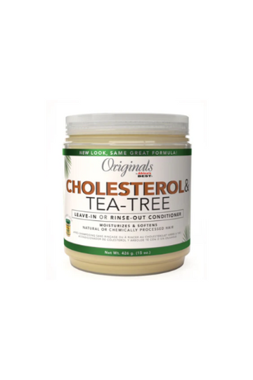 Originals By Africa'S Best - Cholesterol & Tea-Tree Leave-In Or Rinse-Out Conditioner 15oz