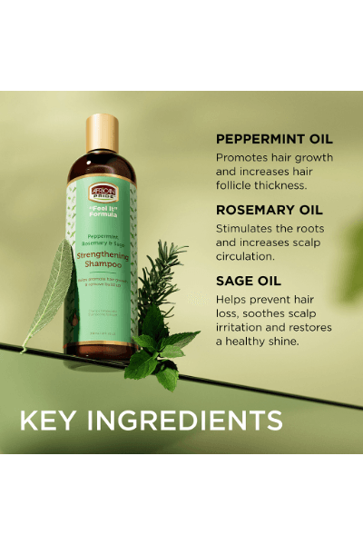 African Pride - "FEEL IT" FORMULA STRENGTHENING SHAMPOO, 12OZ - Trends Beauty Australia