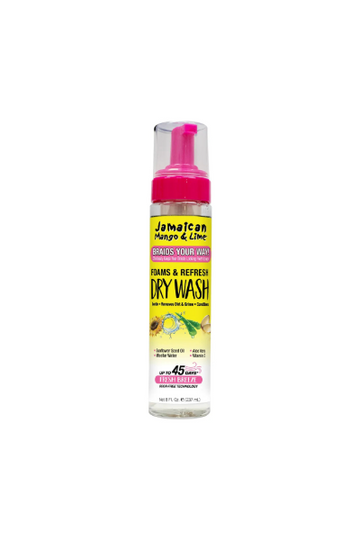 Jamaican Mango & Lime - Foams & Refresh Dry Wash 8oz