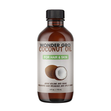 Wonder Gro Coconut Oil Hair & Skin Oil 4oz