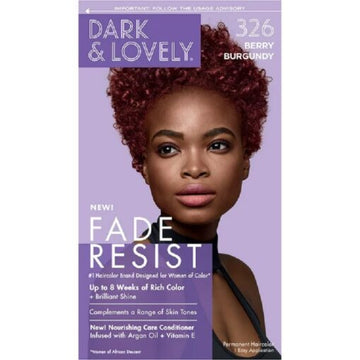 Dark & Lovely Fade Resist Hair Color – Berry Burgundy