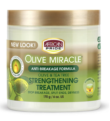 African Pride Olive Miracle Anti Break Creme 6oz