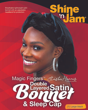 Shine N Jam - Magic Fingers For Satin Bonnet Large