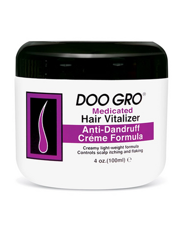 Doo Gro Hair Vitalizer - Anti-Dandruff Creme Formula 4oz