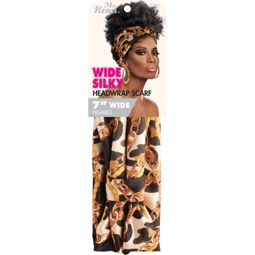 Ms. Remi Wide Silky Headwrap Scarf – Assorted Patterns