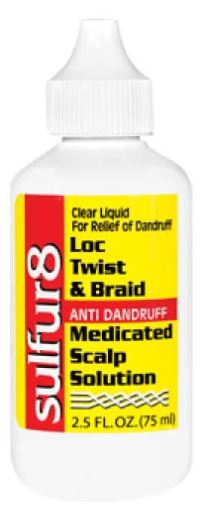 SULFUR8 - LOC TWIST & BRAID MEDICATED SCALP SOLUTION
