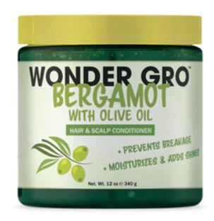 Wonder Gro - Bergamot Hair & Scalp Conditioner with Olive Oil