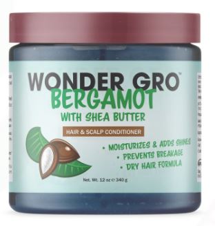 WONDER GRO - BERGAMOT HAIR & SCALP CONDITIONER WITH SHEA BUTTER