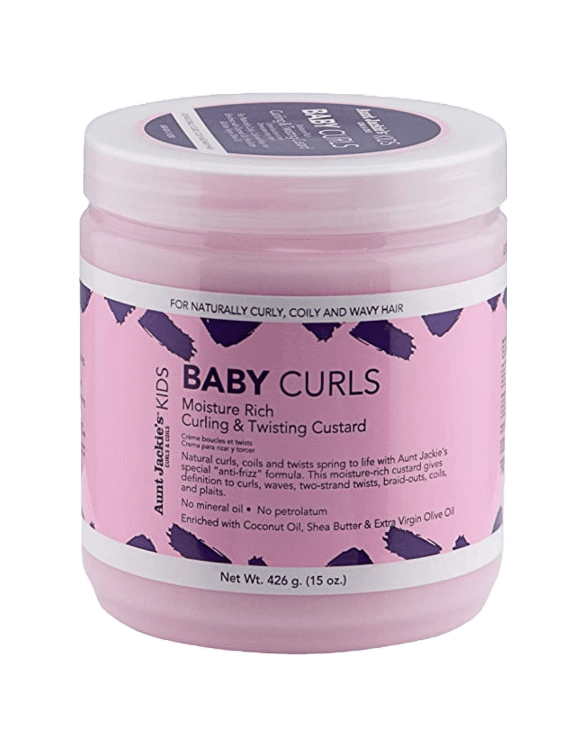 Aunt Jackie's Kids - Baby Curls Curling & Twisting Custard 15oz-Trends Beauty Australia
