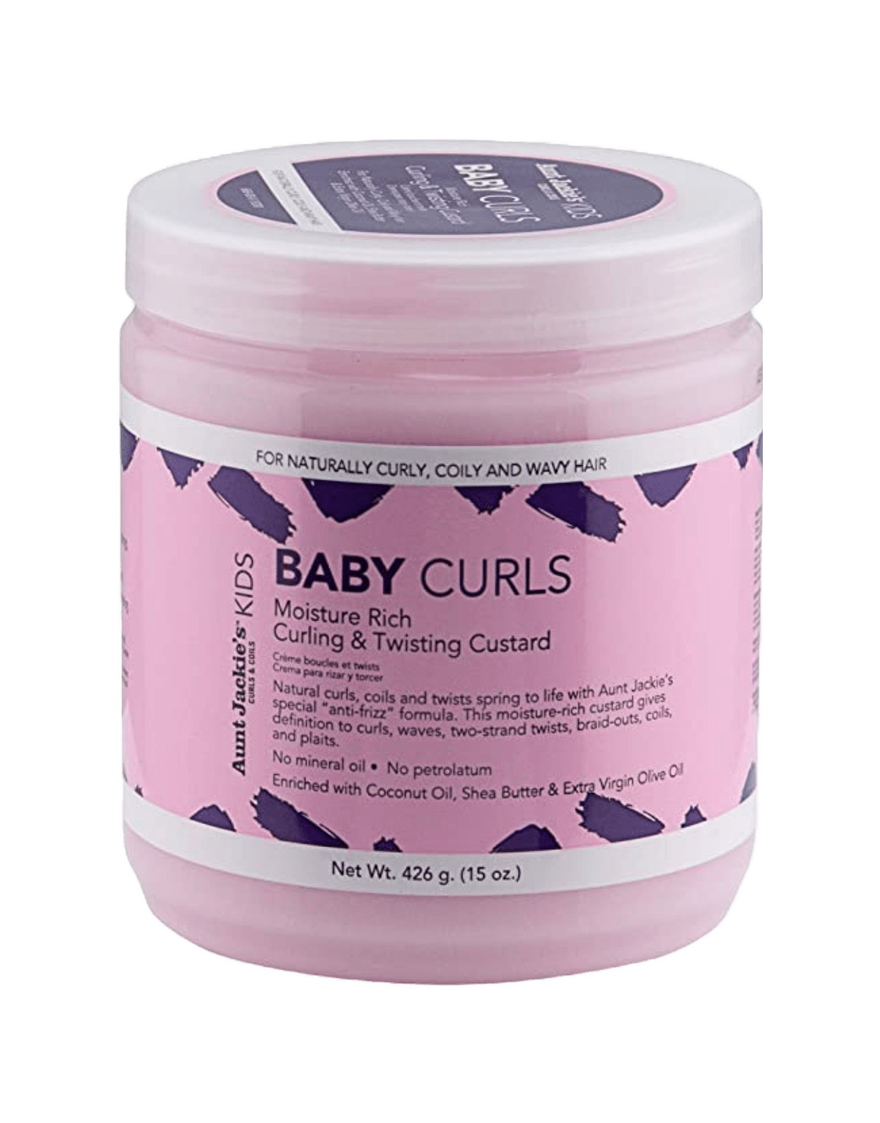 Aunt Jackie's Kids - Baby Curls Curling & Twisting Custard 15oz-Trends Beauty Australia