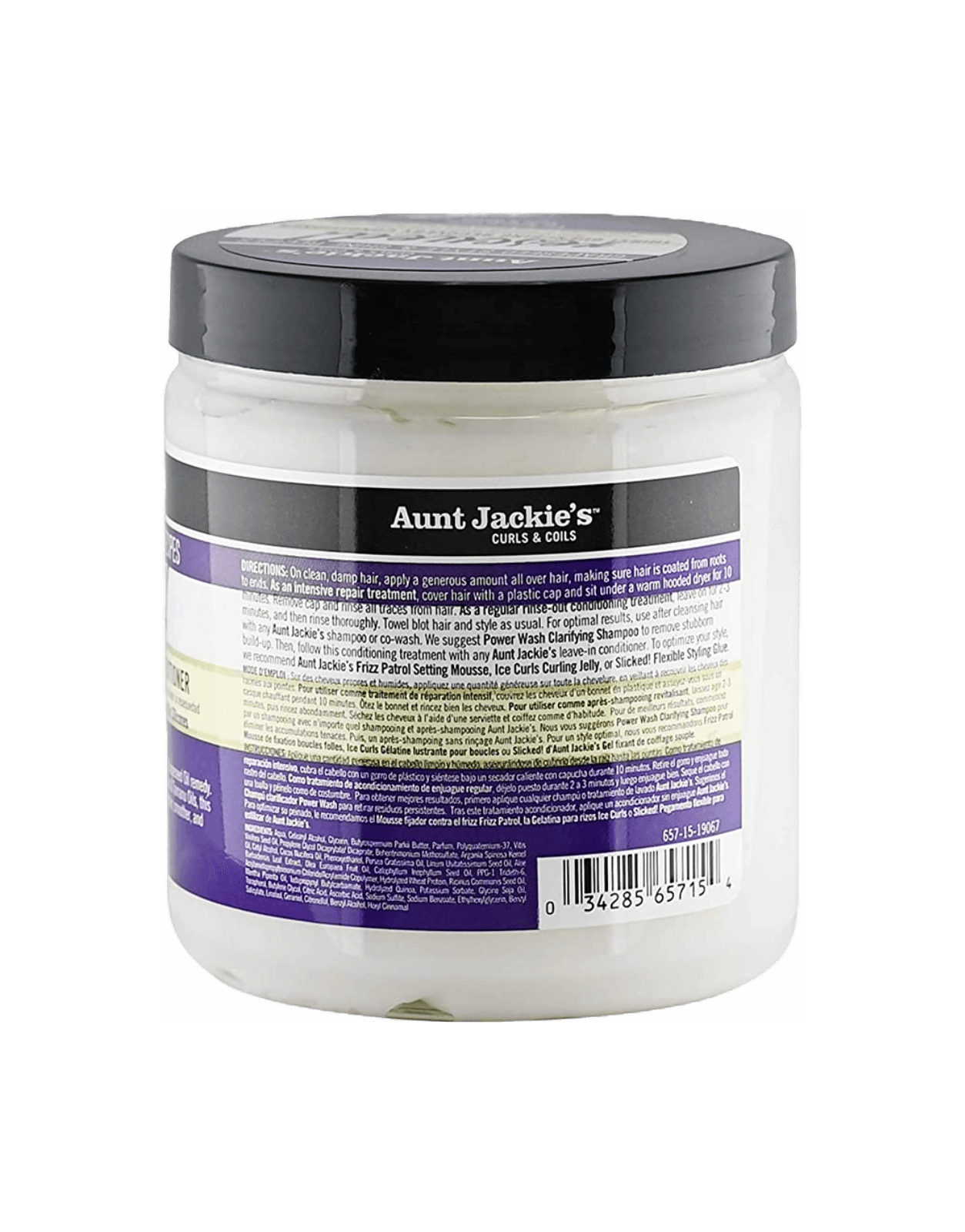 Aunt Jackie's Grapseed - Rescued! Conditioner 15oz-Trends Beauty Australia