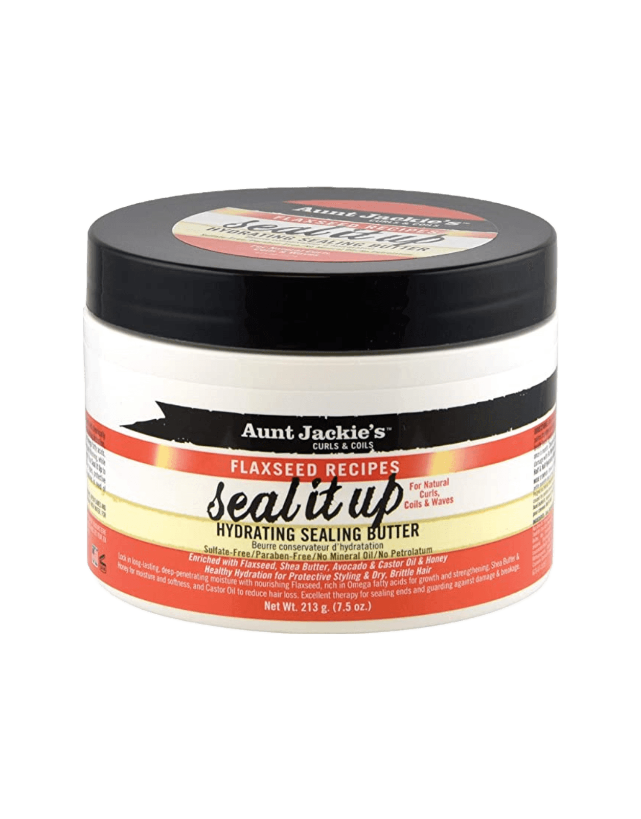 Aunt Jackie's Flaxseed - Seal It Up Hydrating Sealing Butter 7.5oz-Trends Beauty Australia