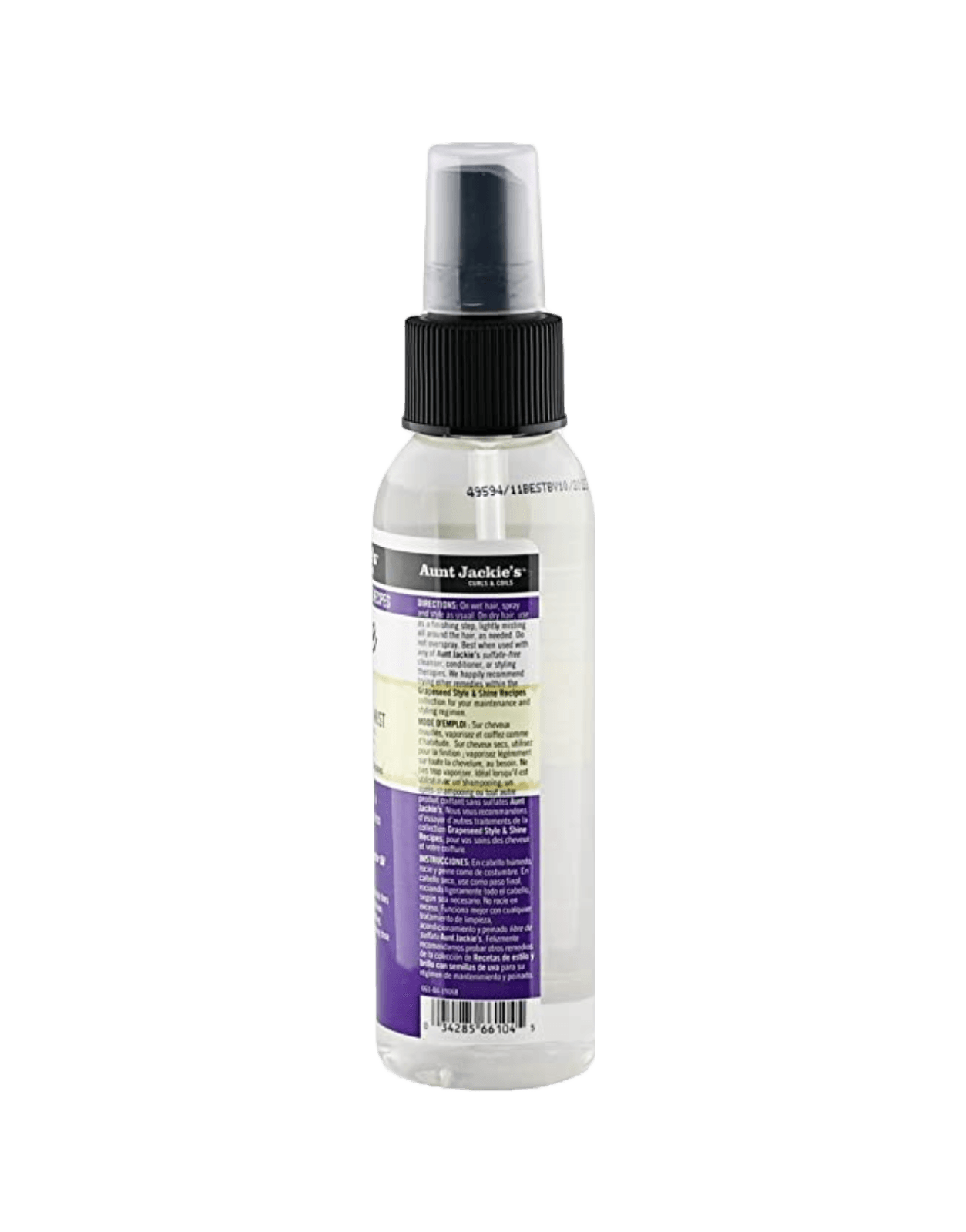 Aunt Jackie's Grapseed - Shine Boss Refreshing Sheen Mist 4oz-Trends Beauty Australia