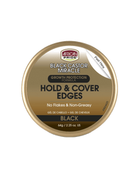 African Pride - Black Castor Miracle Hold & Cover Edges Gel 2.25oz-Trends Beauty Australia