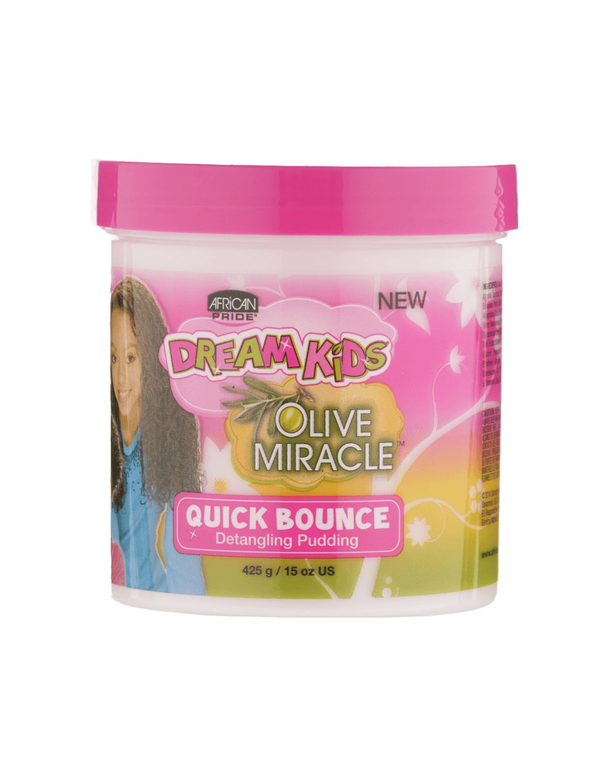 Dream Kids by African Pride - Olive Miracle Quick Bounce Detangling Pudding-Trends Beauty Australia