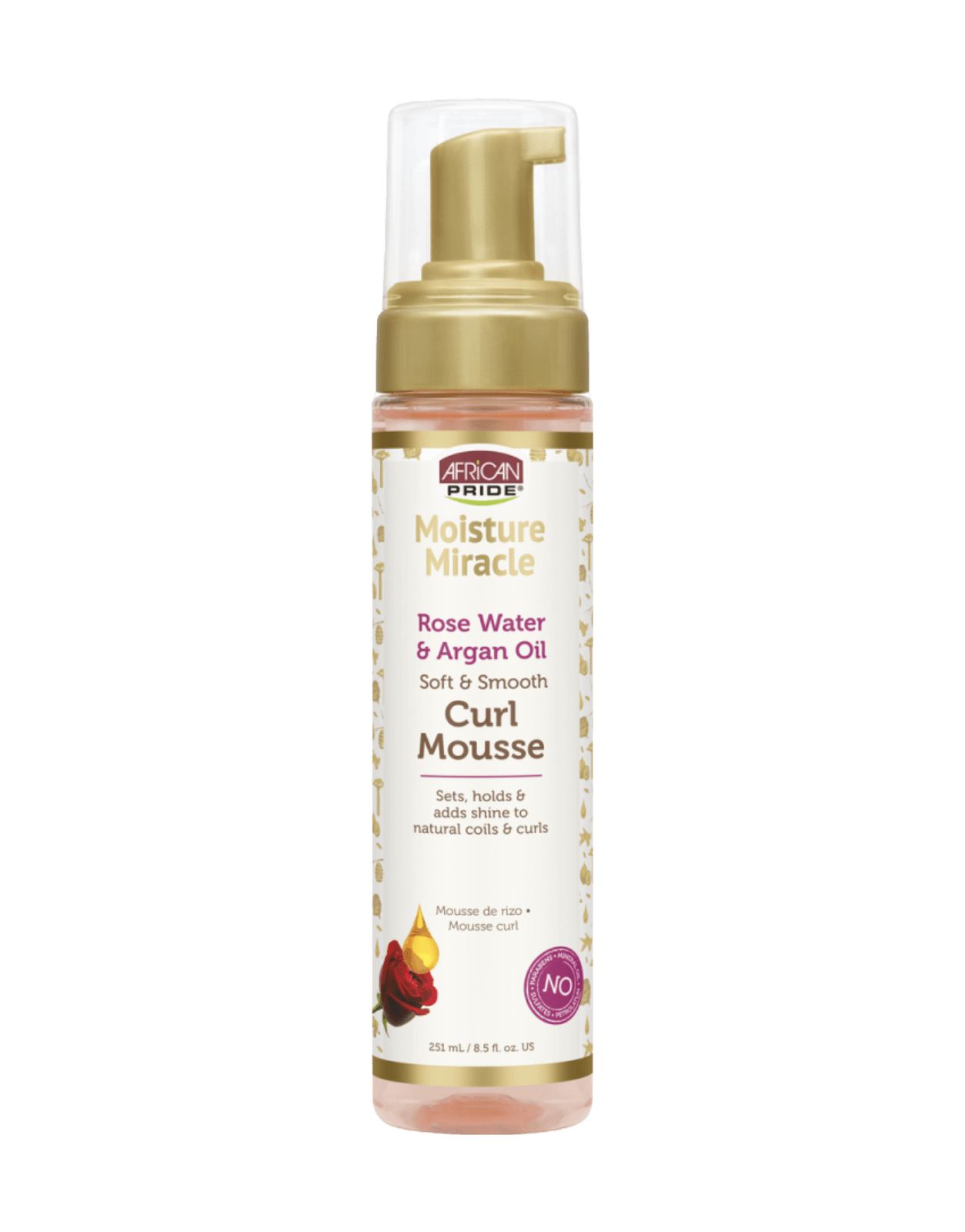 African Pride - Moisture Miracle Curl Mousse 8.5oz-Trends Beauty Australia